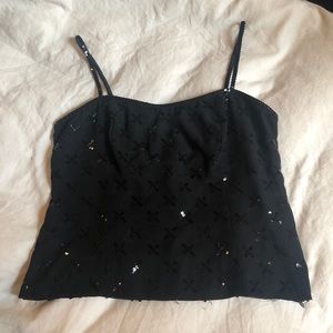 Vintage sequin tank